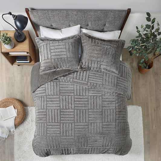 Full Queen Fur Down Comforter Mini Set