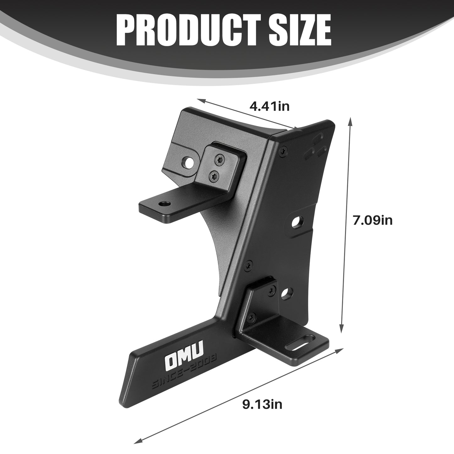 OMU Genesis Series A-Pillar Light System Mount For 2007-2017  Wrangler JK