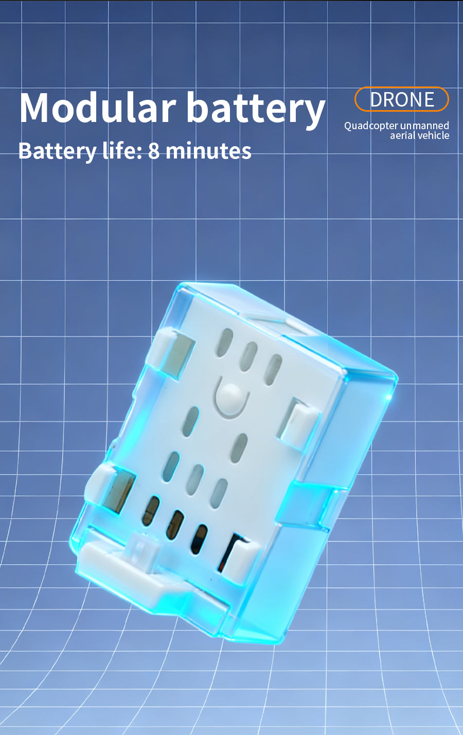 MINI - Blue - Single Battery