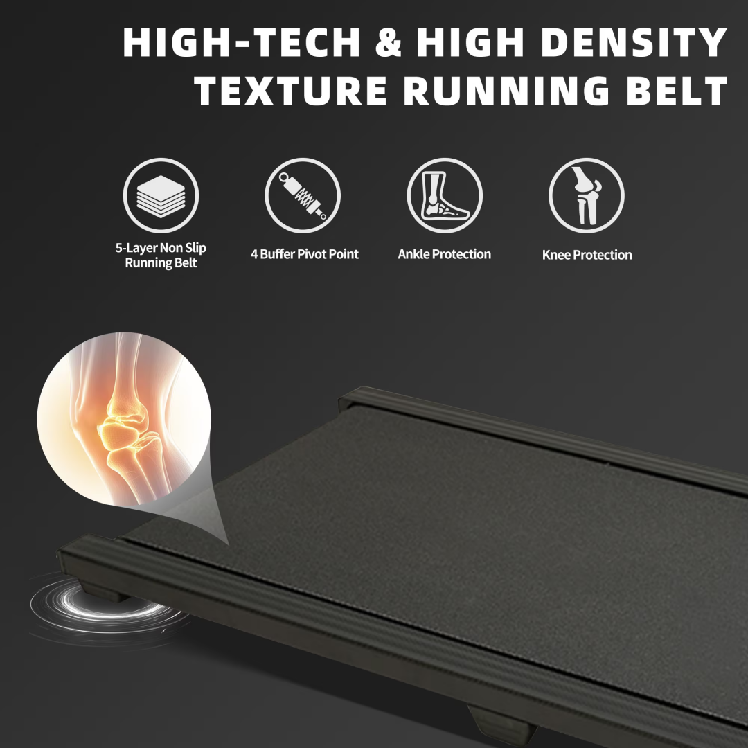 Under Desk Treadmill With Incline,Walking Pad For Home Office,Portable Walking Treadmill 1.0HP,Walking Jogging Machine With 242 Lbs Weight Capacity,LED Display,1.0-6.0km H