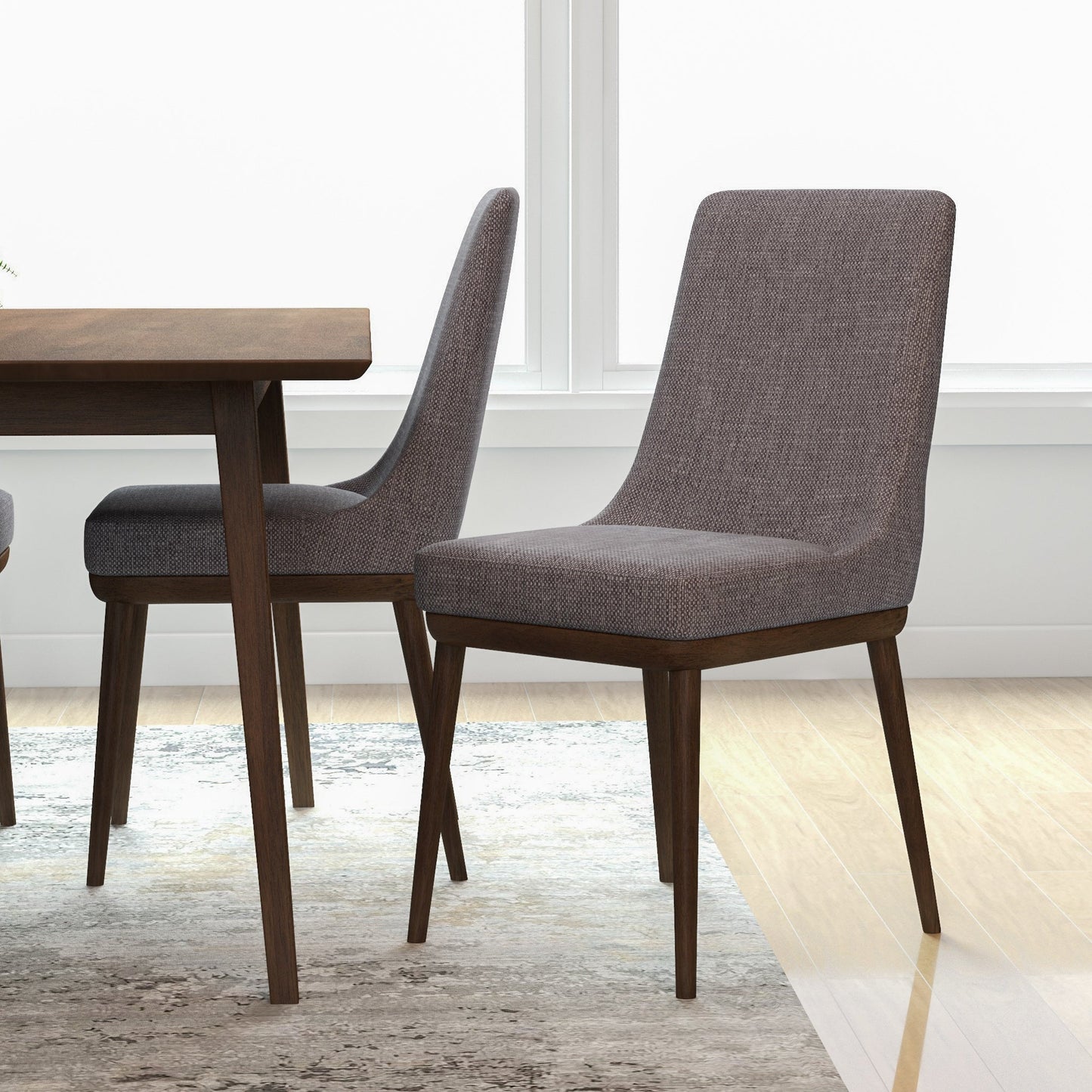 Mid-Century Modern Dining Chair   Set Of 2