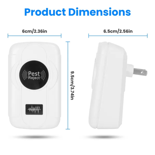 120KHz Ultrasonic Insect Repellent Indoor Plug