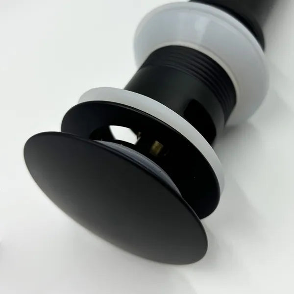 Bathroom Sink Drain With Overflow, Vessel Sink Lavatory Vanity Pop-Up Drain Stopper, 304 Stainless Steel