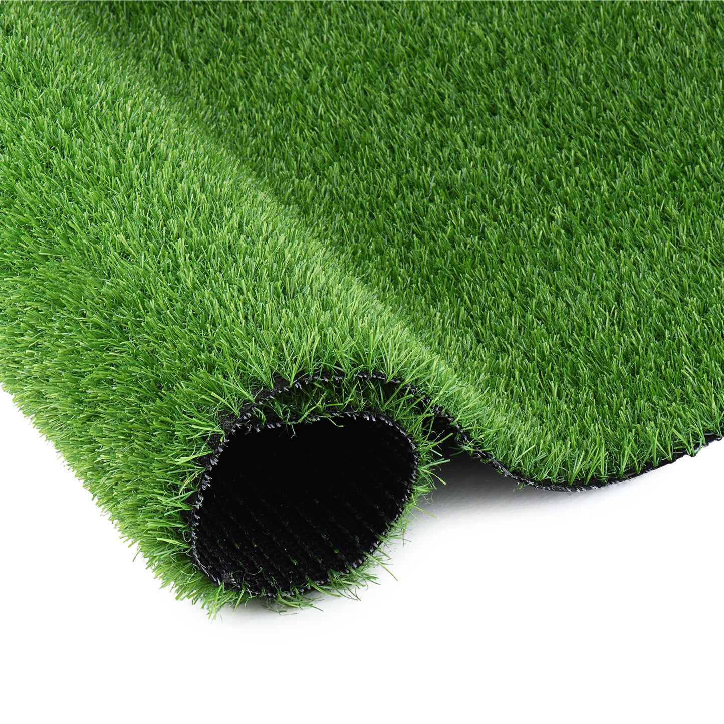6FTX10FT Outdoor Artificial Grass Runner Rug, Thick Realistic Fake Grass Roll Decor Patio Balcony Garden Lawn, Dog Pets Turf Drain Mat, 0.78 Pile Height