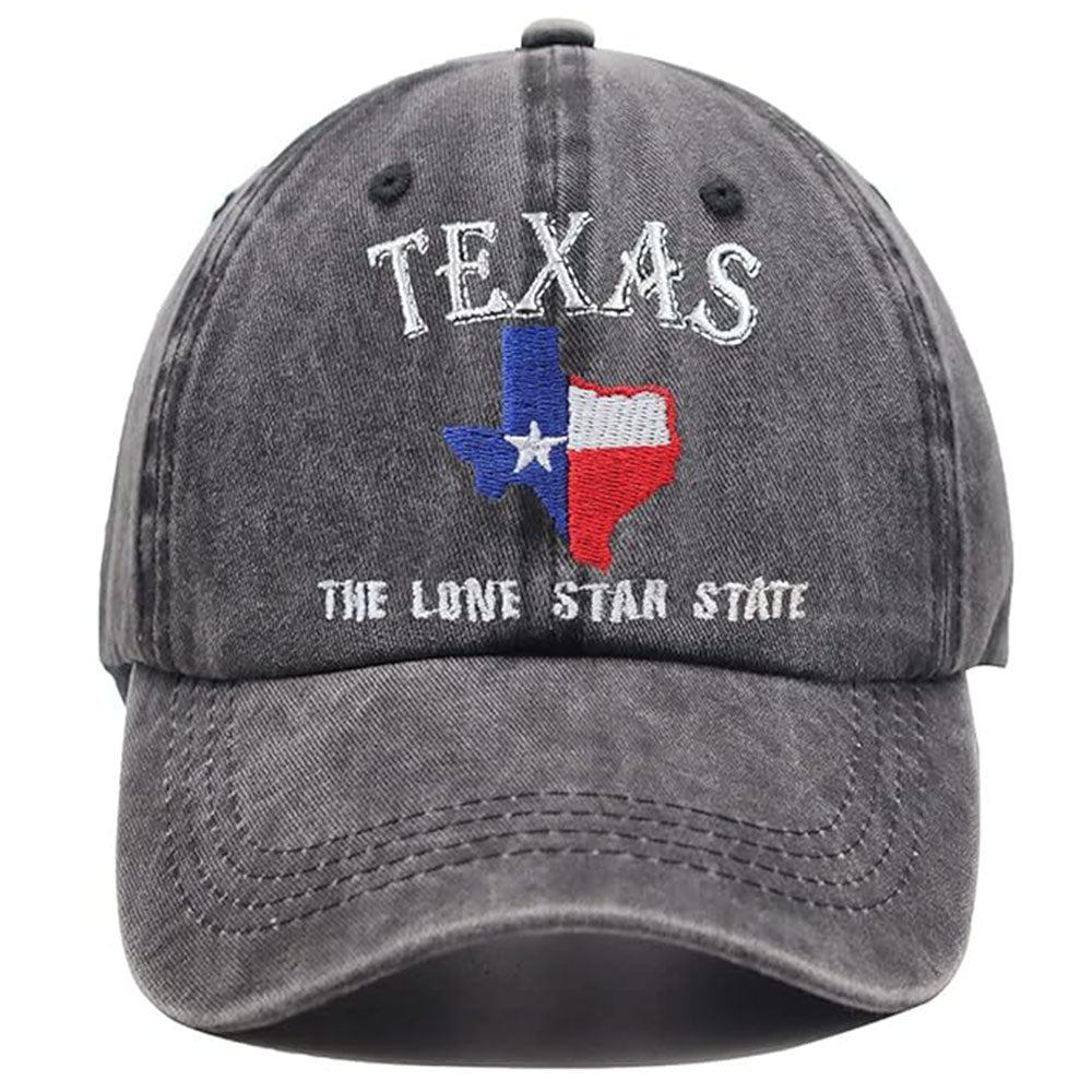2pcs Texas The Lone Star State Embroidered Baseball Cap - FC Dallas 2026 World Cup Soccer Fan Hat, Adjustable Unisex Cotton Cap