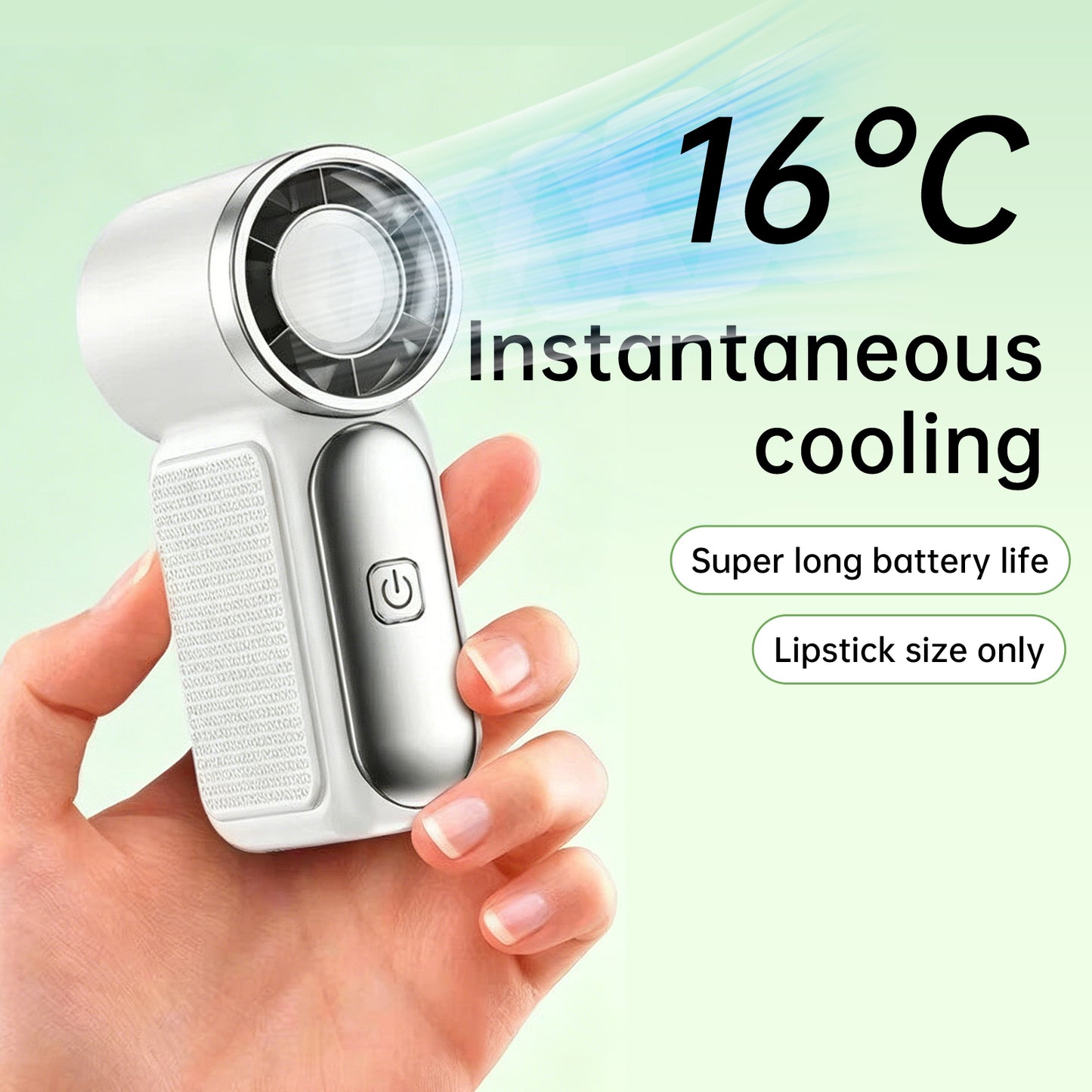 Mini Mini Fan Green Li-On Rechargeable