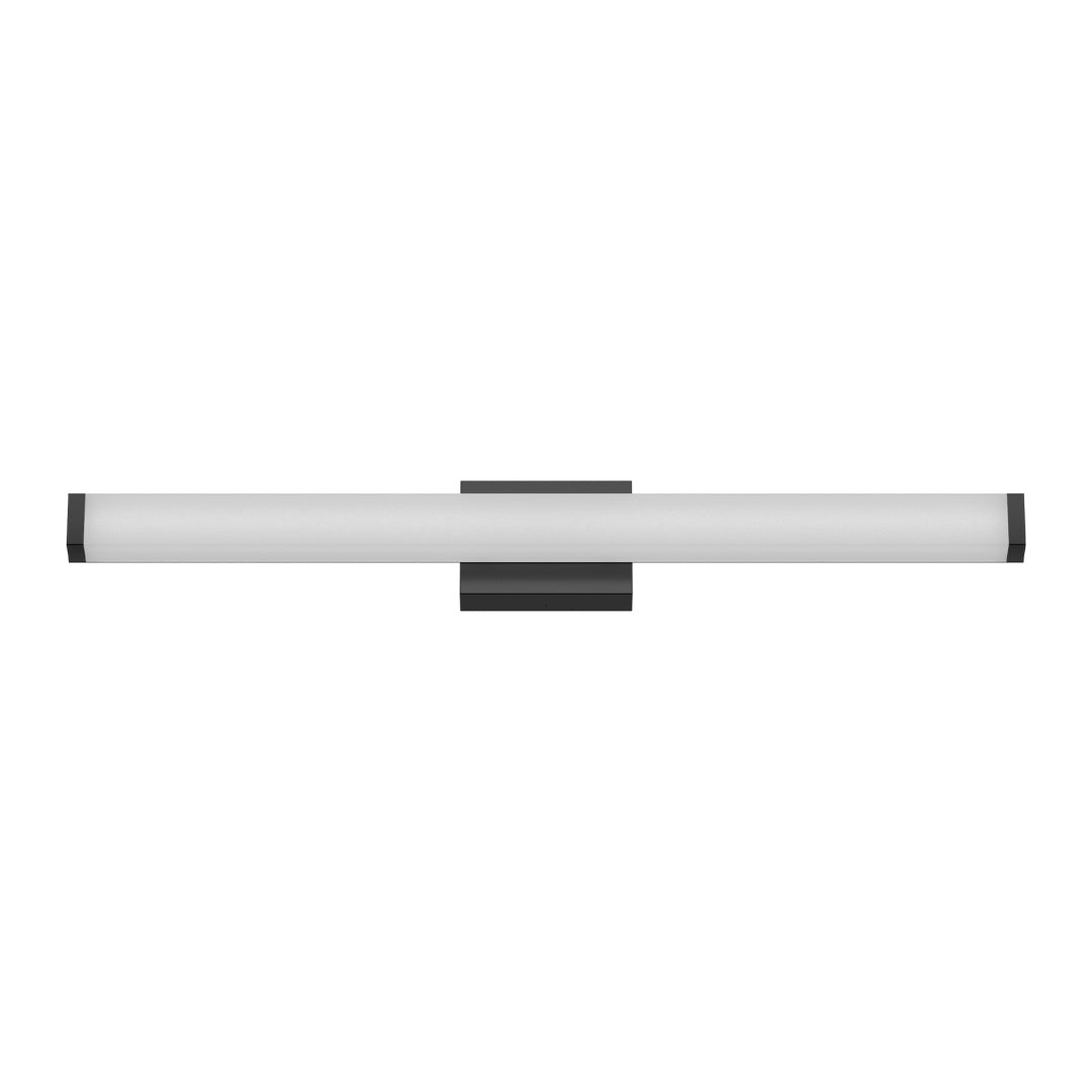 Bathroom Vanity Light Black - 33 Inch Modern Vanity Lights For Bathroom - 18W LED Bath Lights Over Mirror Cool White Light 6000K