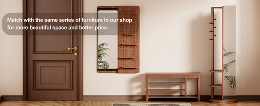 Adjustable Shoe-changing Bench, Storage Bench, Hidden Storage. With A Load-bearing Capacity Of Up To 550 Pounds, Suitable For Bedrooms And Corridors. 1 0 0 Solid Wood.