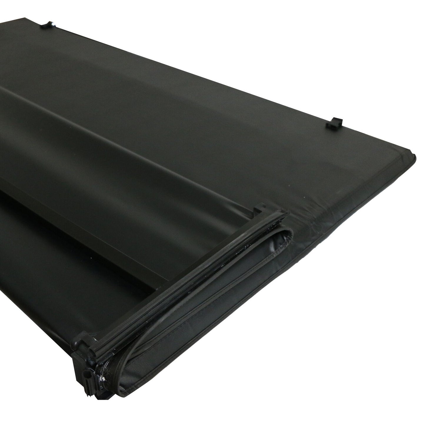 6.5FT 4-Fold Soft Tonneau Cover For 2016-2021 N Issan Titan  XD Truck Bed 78 --A86313-M32505YF