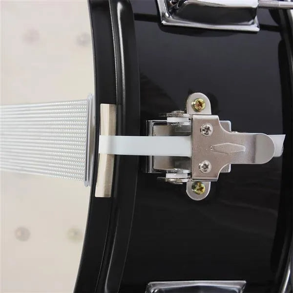14 X 5.5 Inches Professional Marching Snare Drum & Drum Stick & Strap & Wrench Kit Black