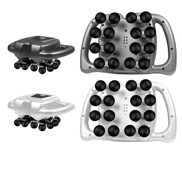 16 Head Fascia Gun, Full Body Massager, Instrument For Waist Back, Legs, Arm Muscle Relaxation, Home Multi-part Massage Gun
