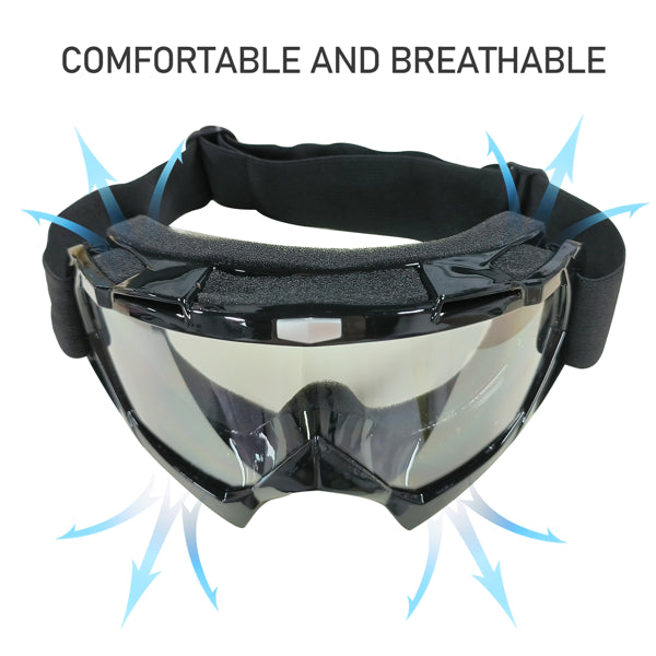 Windproof Anti-Scratch Dustproof Motorcycle Riding Goggles Ski Goggles Racing Goggles Logistics - Only For USPS.TK And TMEU Only For Self-pickup