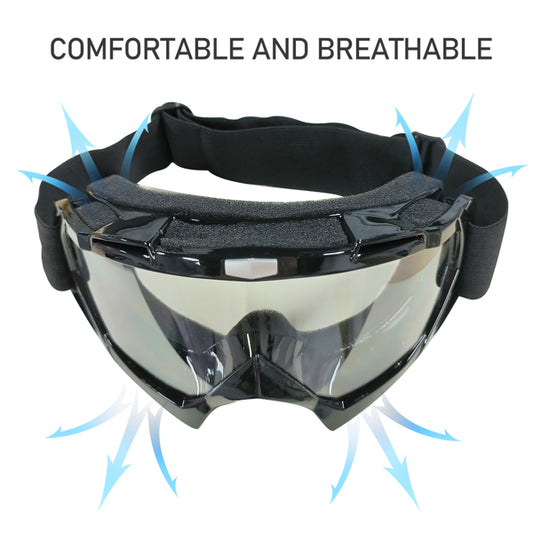 Windproof Anti-Scratch Dustproof Motorcycle Riding Goggles Ski Goggles Racing Goggles Logistics - Only For USPS.TK And TMEU Only For Self-pickup