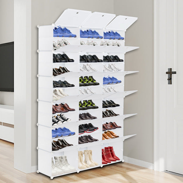 3 Rows, 12 Floors, 36 Grid Cube Shoe Cabinet