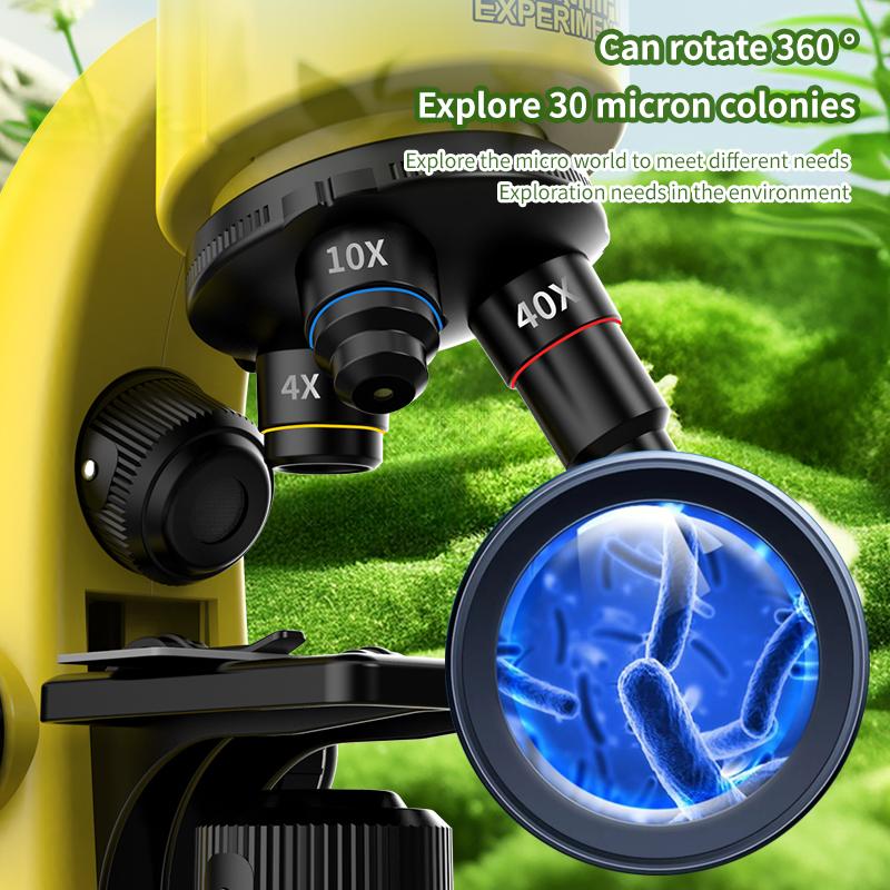 Microscope Professional Model 40X-16000X White,Please Note That The Color And Specification Sold Is White.
