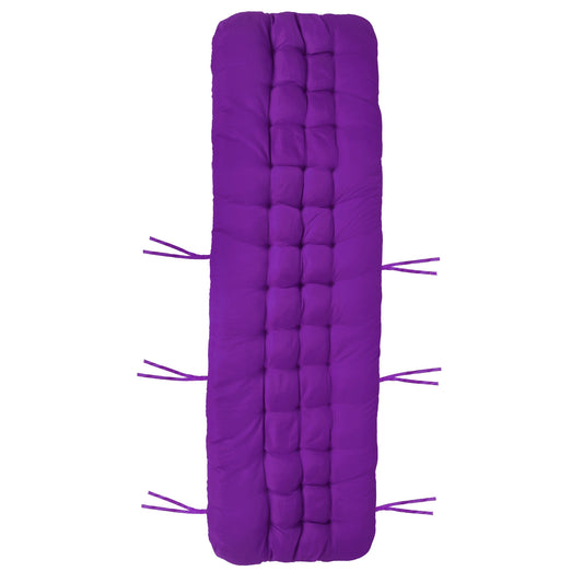 1Pc Chaise Lounger Cushion Recliner Rocking Chair Sofa Mat Deck Chair Cushion Chair Not Inlcuded  Standard Type