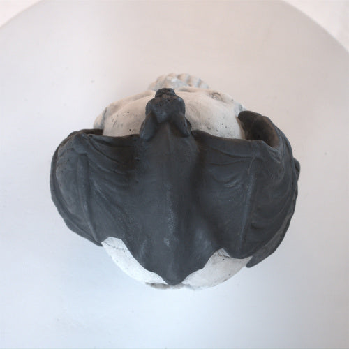 Fire Pit Demon Skull Gas Log For Ventless  Vent Free, Propane, Gel, Ethanol, Electric, Outdoor Fireplace And Fire Pit, Halloween Decor - Patent Pending