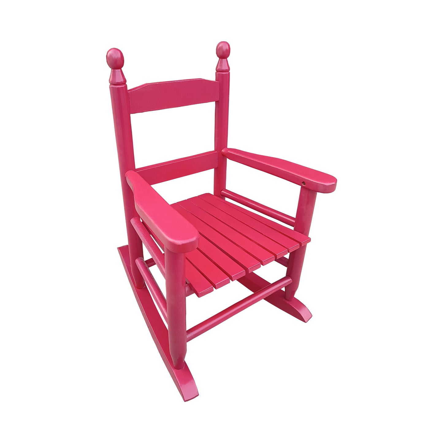 Children's Rocking Rose Red Chair- Indoor Or Outdoor -Suitable For Kids-Durable