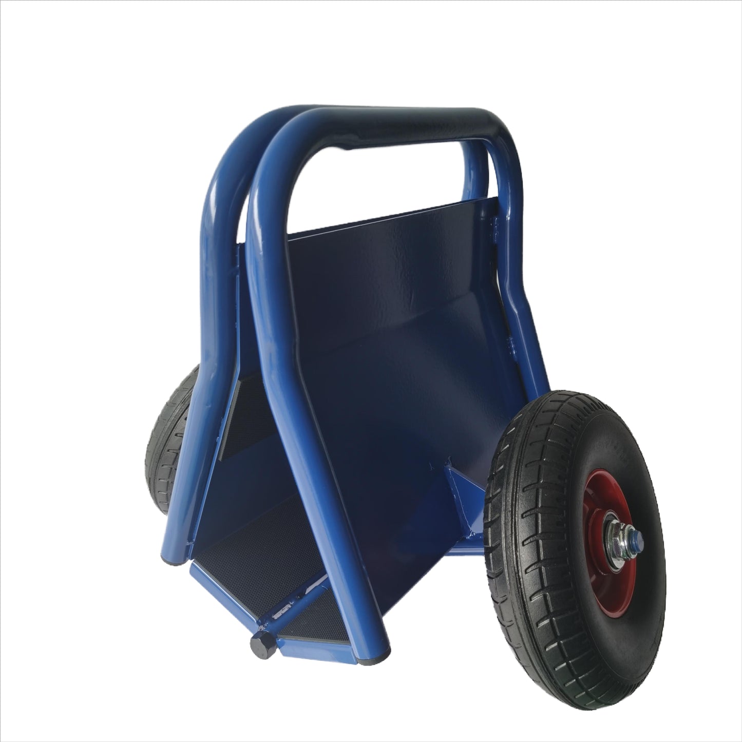 Super Weight  Heavy Duty Panel Dolly, Slab Dolly, Two Nice Handles, 10 Solid Rubber Tires All-Terrain Movement For Heavy Drywall Sheet & Door Material Blue