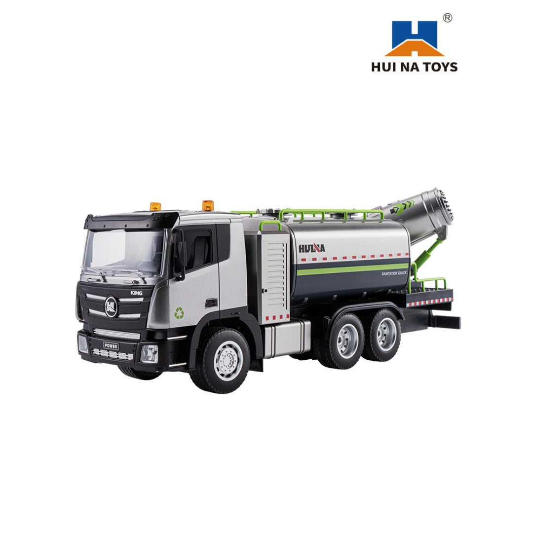 Huina 1316 1-18 Semi-Alloy Remote Controlled Fog Cannon Truck Toy