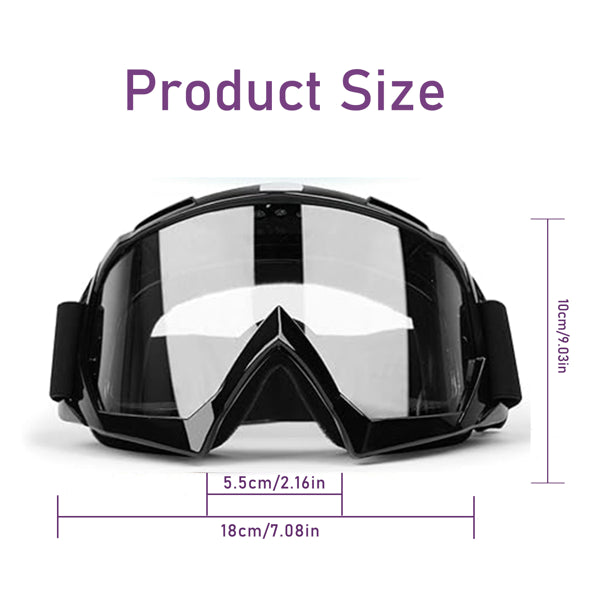 Windproof Anti-Scratch Dustproof Motorcycle Riding Goggles Ski Goggles Racing Goggles Logistics - Only For USPS.TK And TMEU Only For Self-pickup