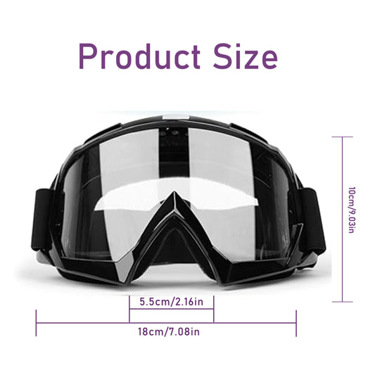 Windproof Anti-Scratch Dustproof Motorcycle Riding Goggles Ski Goggles Racing Goggles Logistics - Only For USPS.TK And TMEU Only For Self-pickup