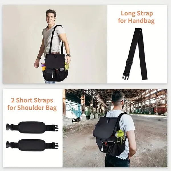 Car Front Seat Organiser Bag [Updated ] Dedicated Tablet And Laptop Storage Stable Side Strap Soft Adjustable Shoulder Strap And Hardened Strap Buckle Your Office Away From The Office