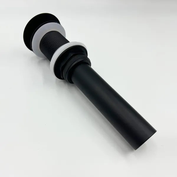 Bathroom Sink Drain Without Overflow, Vessel Sink Lavatory Vanity Pop-Up Drain Stopper, 304 Stainless Steel
