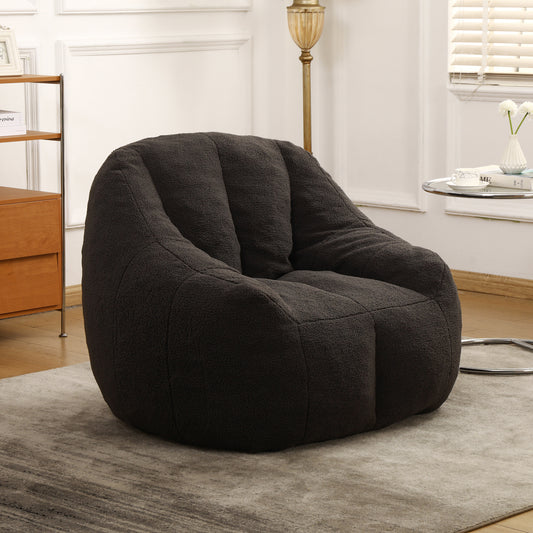 Bean Bag Chair With Filler, Bean Bag Sofa With Tufted Soft Stuffed Filling, Fluffy And Lazy Sofa, Comfy Cozy BeanBag Chairs With Memory Foam For Dorm, Apartment, Living Room