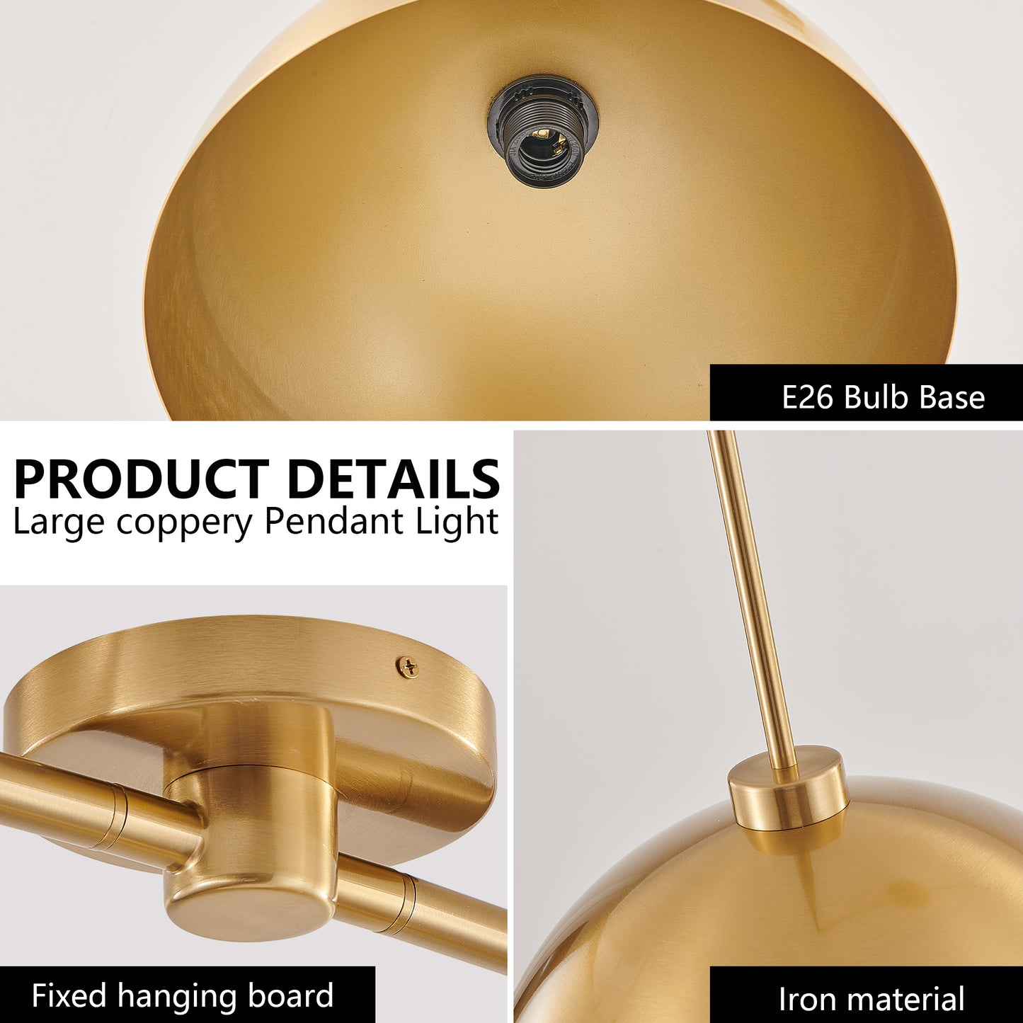 41  Industrial Modern Copper Color Double Pendant Light - Adjustable Ceiling Hanging Lamp With Bright Finish For Dining Room, Kitchen, Or Living Room -Stylish And Durable Lighting Fixture  No Bulbs