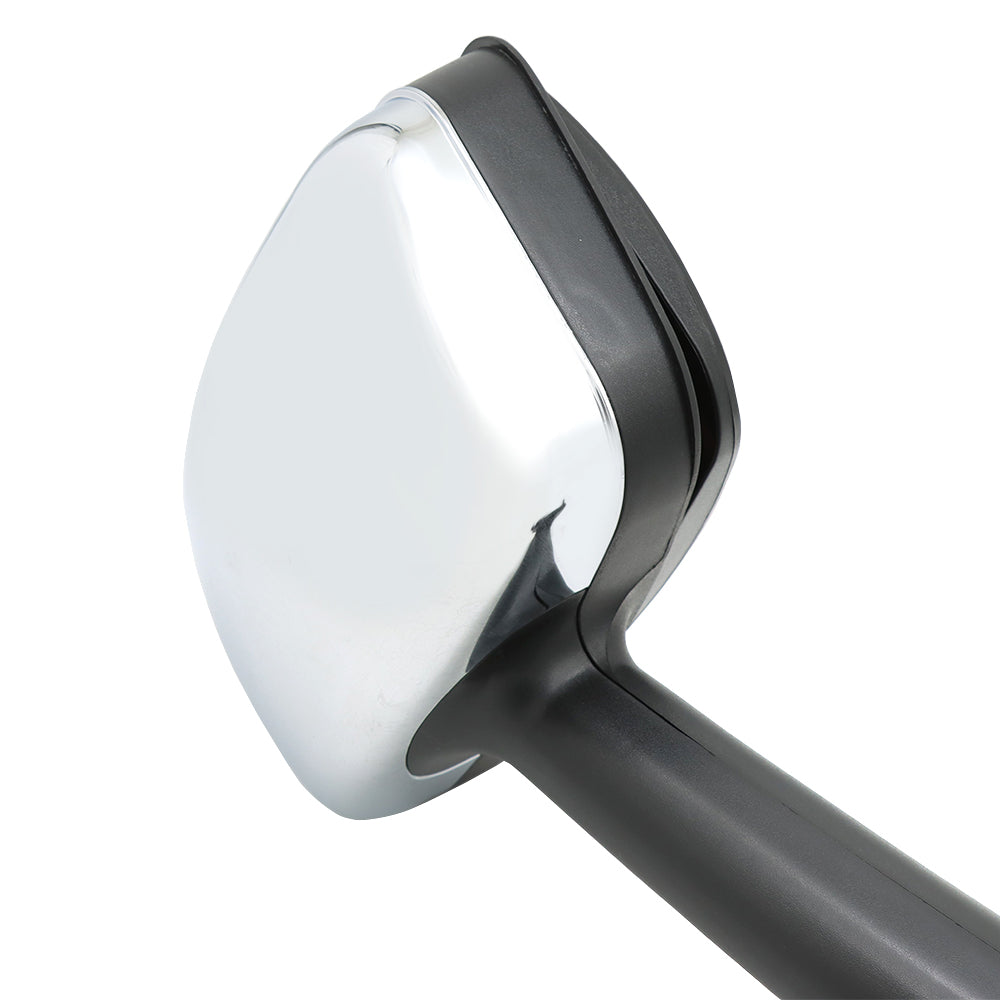 Chrome Hood Mirrors Compatible With Freightliner Cascadia 2008-2016 Driver Side