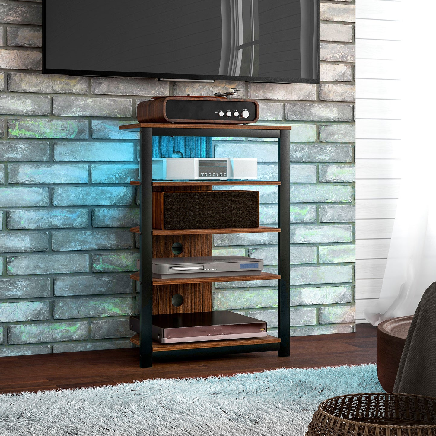 LED TV Stand, Entertainment Center