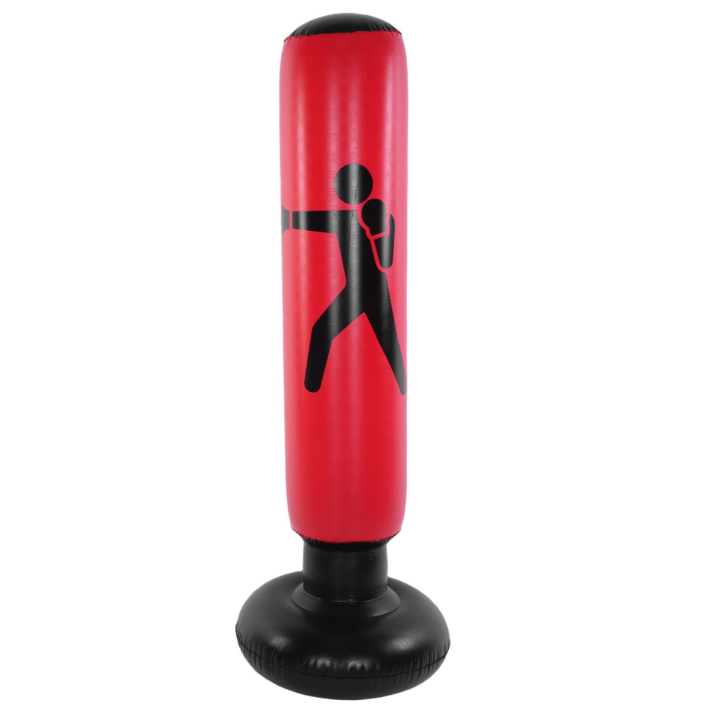63 Inch Inflatable Boxing Pole Kids Punching Bag Standing Kickboxing Column For Karate Taekwondo Mixed Martial Arts
