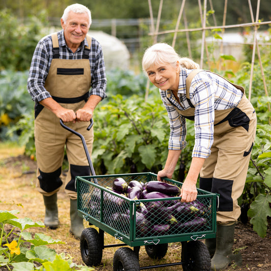Wagon Cart Garden Cart Trucks Make It Easier To Transport Firewood  Green