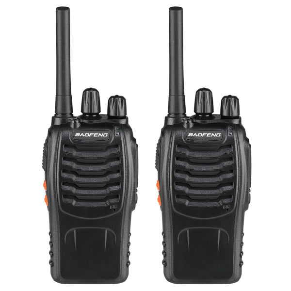 American Standard Analog Walkie Talkie, Handheld With Headphones And Integrated
