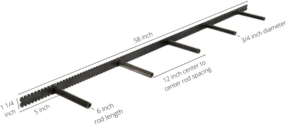 Floating Shelf Brackets - Sheppard Brackets - Easy Install - Heavy Duty 58 Inch