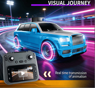 X11-4.3-inch Screen-Controlled Dual-Battery Remote Control Car, Real-Time Video Transmission, High-Speed Drifting Racing Car, Universal Off-Road Remote Control Car, Best Gift Choice