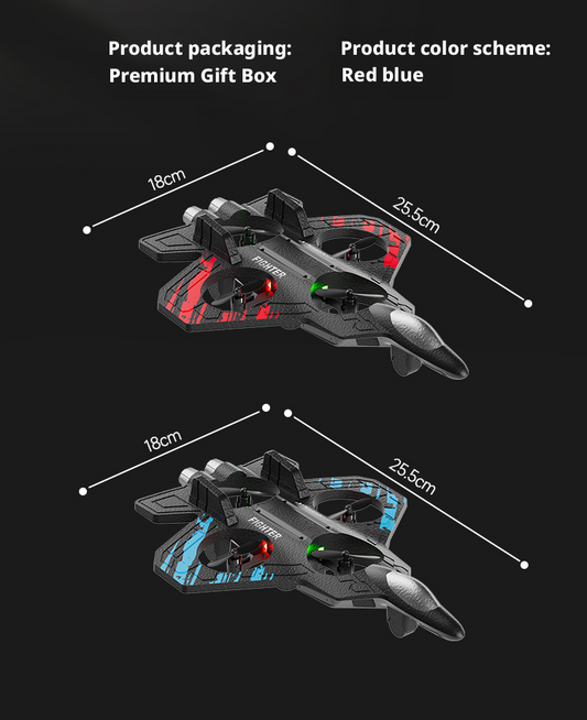 Foam Aircraft - Blue - Dual Electric UAV