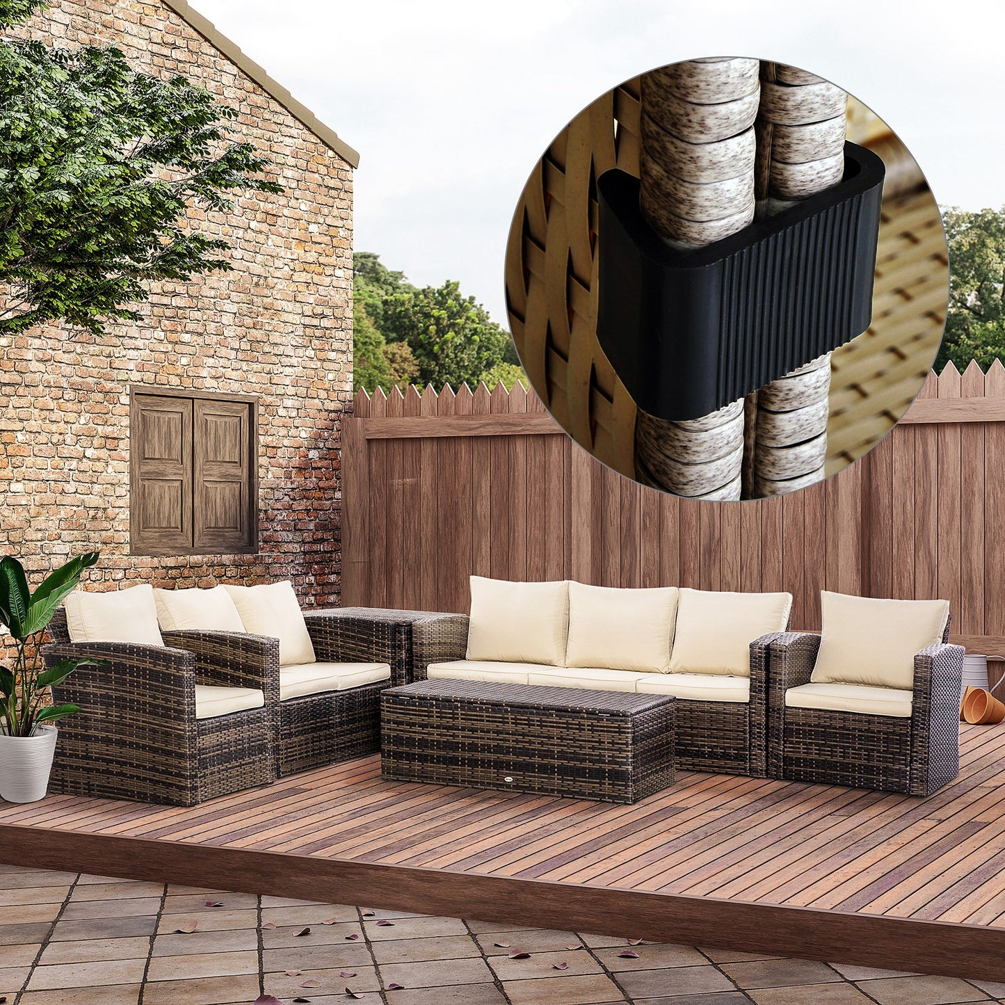 Furniture Clips, Outdoor Sectional Couch Connectors, Wicker Furniture,Chair Clamps For A Module Patio Sofa, Set Of 10