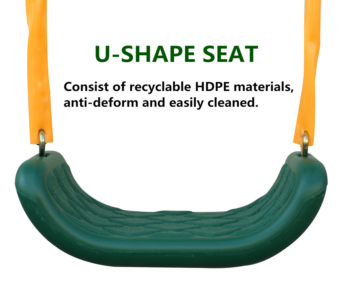 2 In 1 Swing Set With Belt Swing, Glider For