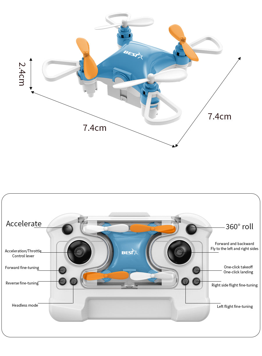 MINI - Blue - Single Battery