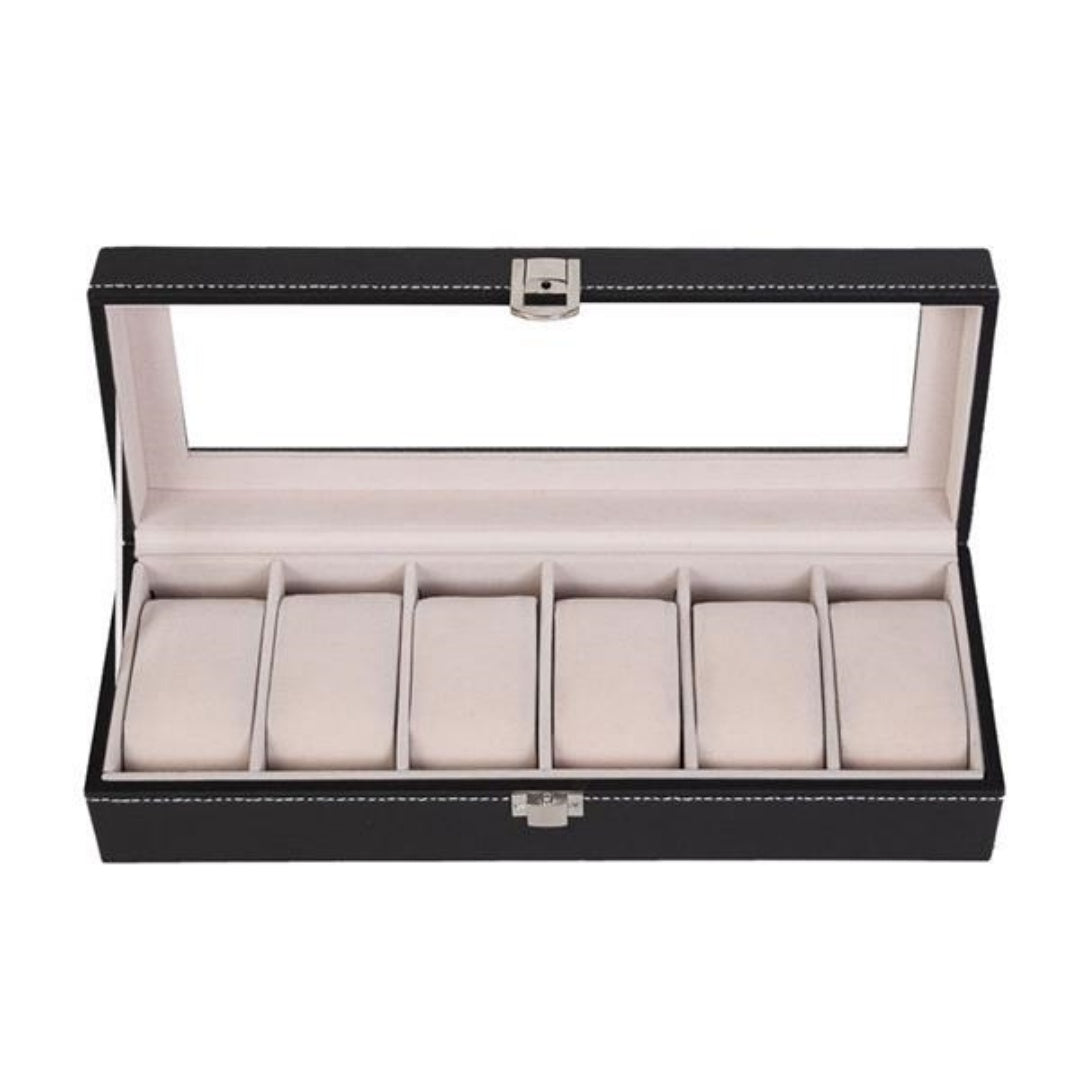 6-position Watch Storage Box