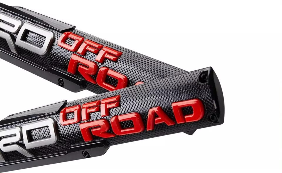 2PCS Door Fender Pro Badge Sport Emblem Left Right Side 3D Sticker Offroad Decal