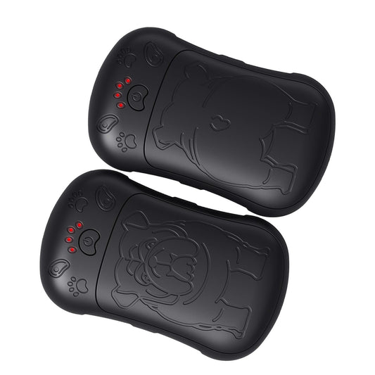 1 Pair USB Rechargeable Hand Warmers Long Lasting Safe Heating Cartoon Electric Portable Heater For Outdoors Camping