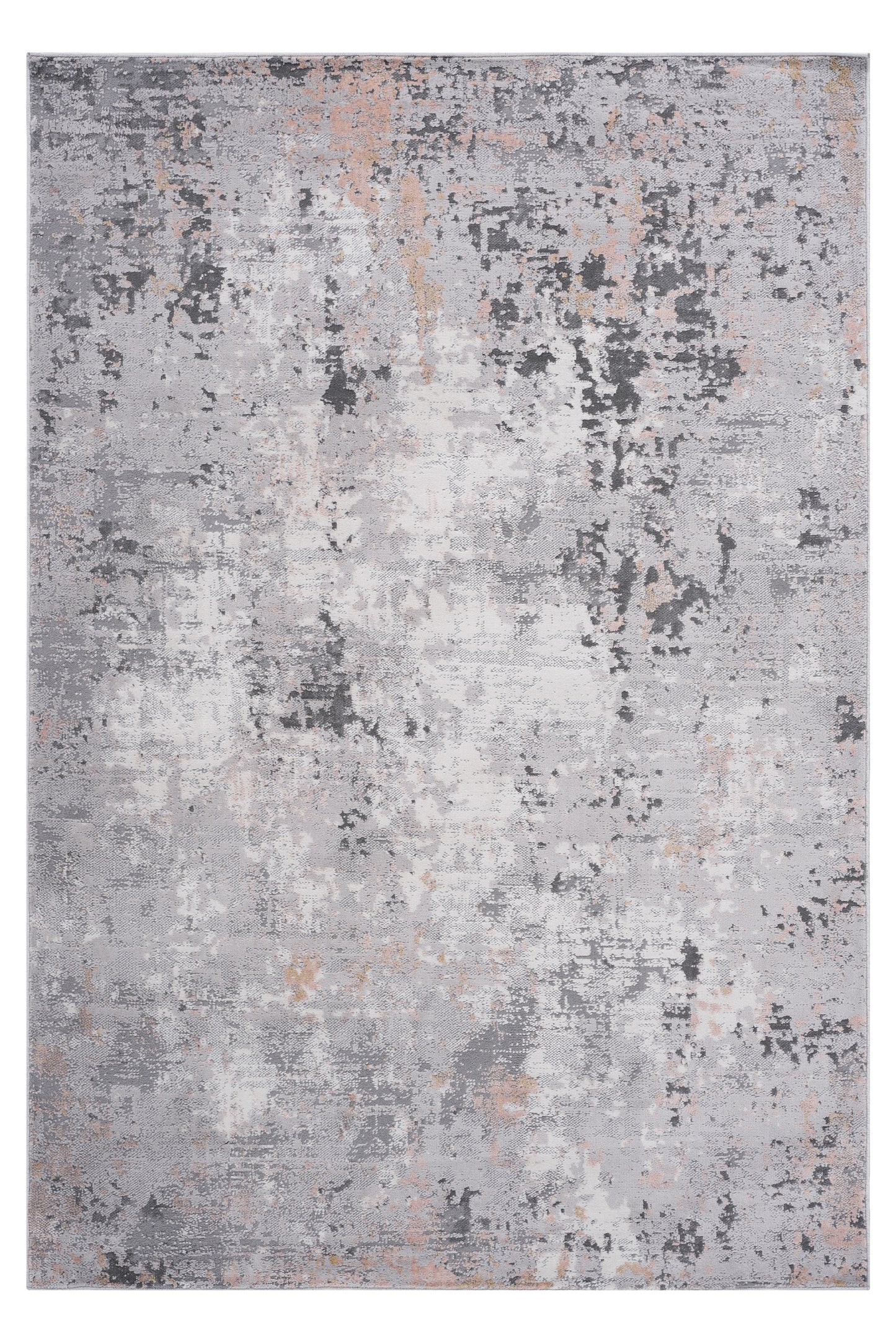MARFI  8X10 Grey  Multi  Abstract Area Rug