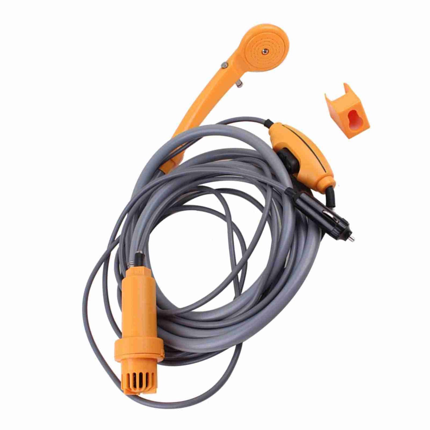 Portable Camping Shower Adjustable Water Flow Leakproof 2.5 L/min Outdoor Showerhead Sprayer