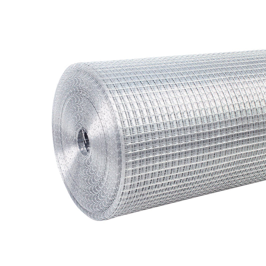 Hardware Cloth  19 Gauge, Hot-dip Galvanized After Welding Chicken Wire Fence Roll Garden Plant Welded Metal Wire Fencing Roll, Rabbit Cages Snake Fence