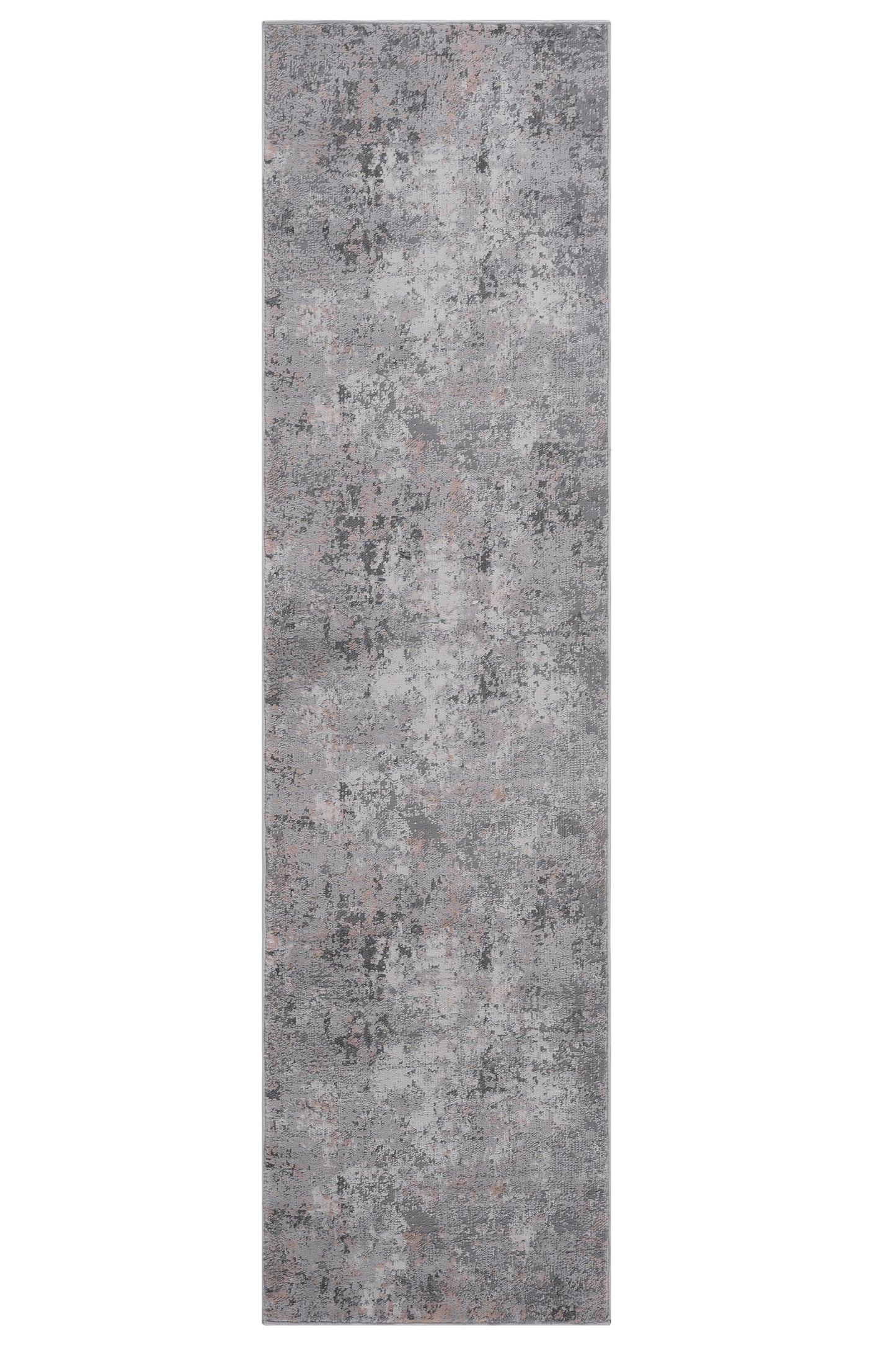 MARFI C Ollection 2X8 Grey  Multi  Abstract Runner Rug