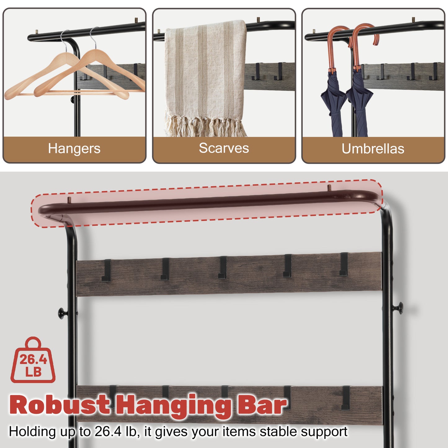 Coat Rack, Shoe Rack