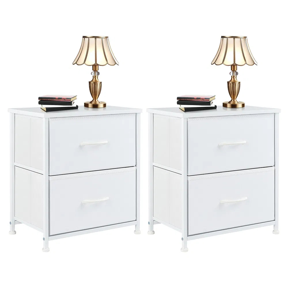 Living Room Cabinet Layers Set Of 2 Fabric Drawers Beside Nightstand Table Closet Chest Clothes Display Cabinet Of Furniture